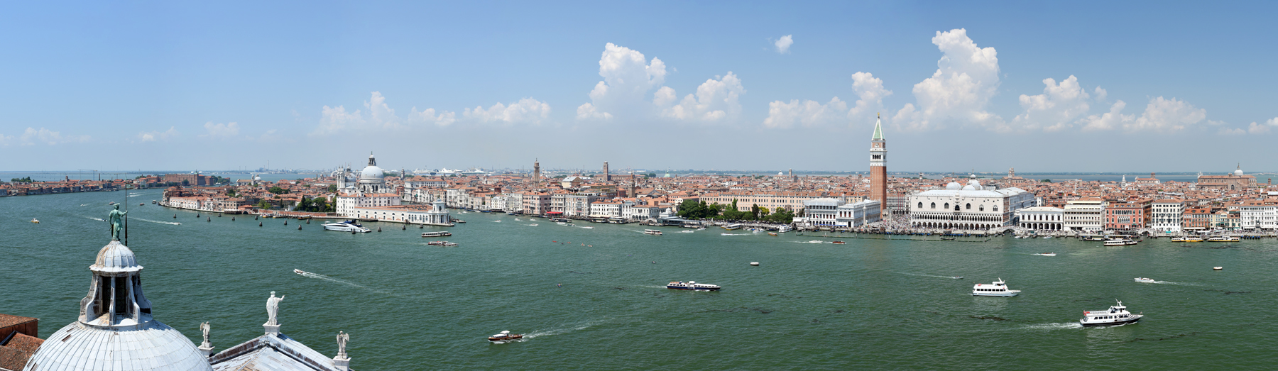 View  of Venezia from Campanile on San Giorgio Maggiore